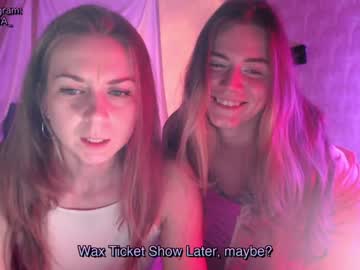 Dear Ladies and Gentlemen! Today special guest in my room! Please love and favor, incredible _SENSUALIA_  💋  Goal: ice cubes play    #chill #smalltits #lesbians #hairy #shaved [0 tokens remaining]